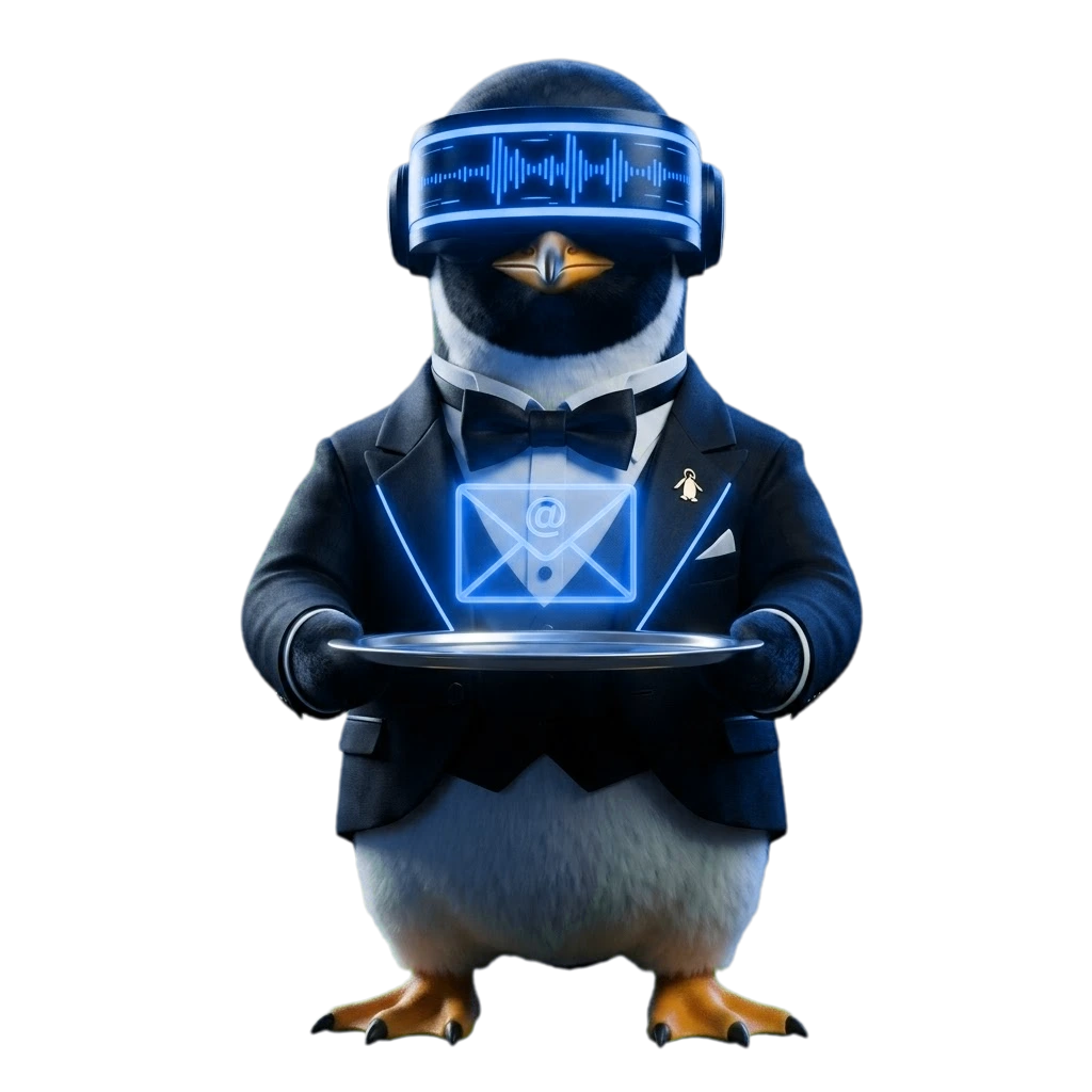 SEO Butler penguin butler ready to help