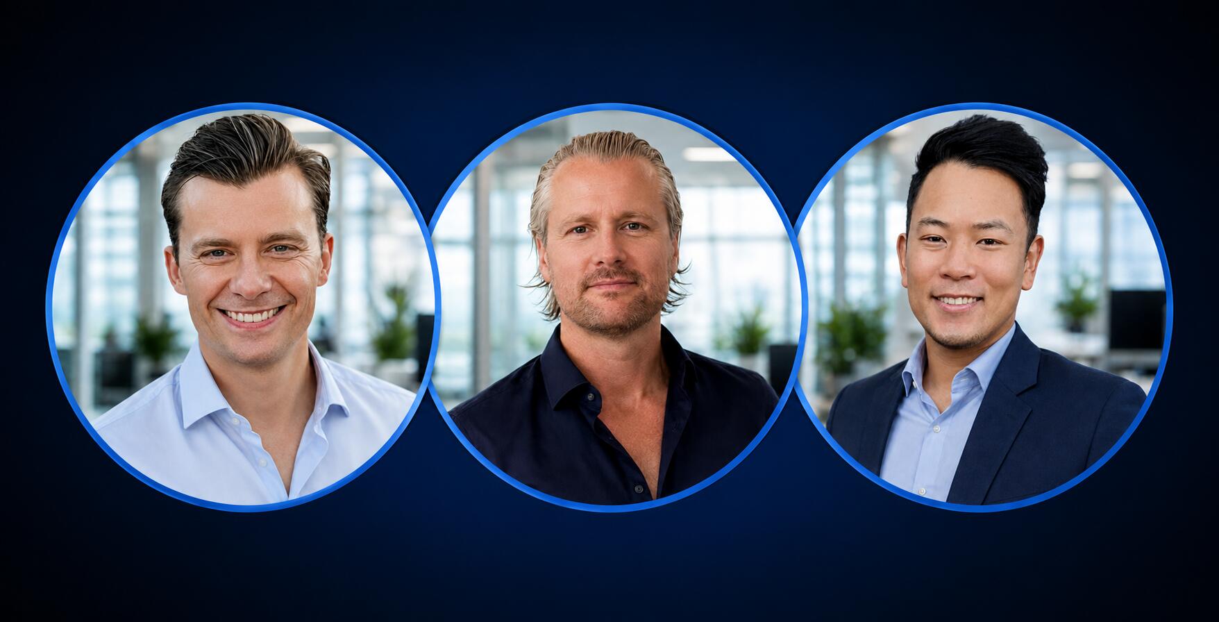 The SEO Butler team: Christopher Hammer, Kenneth Jørgensen and Matheus Konno