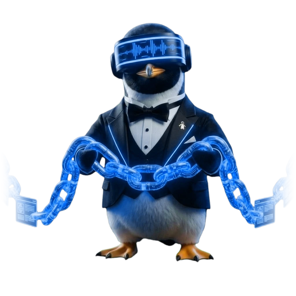 SEO Butler penguin illustrating Link Building