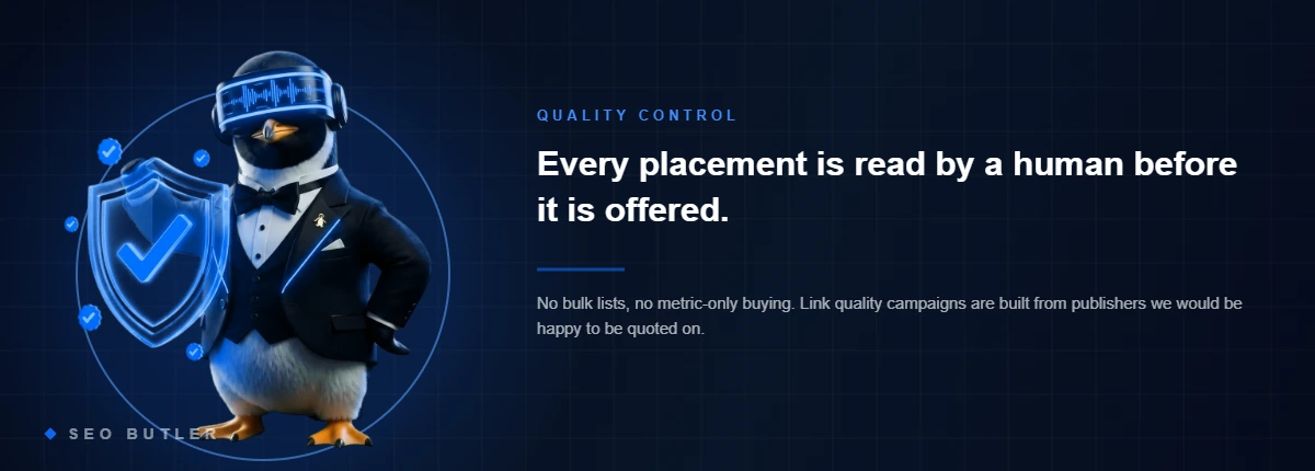 SEO Butler link trust